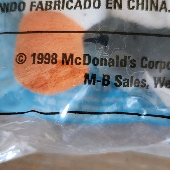 🧸🐧 Ty Beanie Baby “Waddle” the Penguin – McDonald’s 1998, Sealed, Vintage - Picture 7 of 10